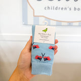 Boys Lucky Duck Sock Freedom Flag