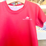 Performance tee- Red Fishing Boat
