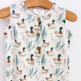 Feathered Friends Boys Romper