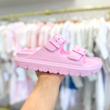 Ella Girls Pink Sandals