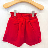 Red Velvet Skirt