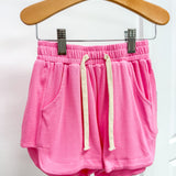 Harley Pink Rib Shorts