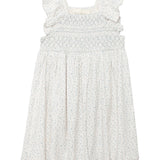 Opal Short Flutter Sleeve Dress