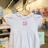 Little Crawlers Ruffle Bubble Pink