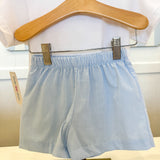 Crawfish Smocked Short Set