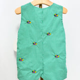 Elliott Embroidered King Cake Gingham Jon Jon