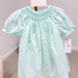 Georgia Blue Smocked Dress