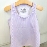 Lavender Striped Tank