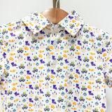 Mardi Gras Louisiana Icon Polo