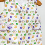 Emmett Mardi Gras Icons Print Jon Jon