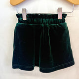 Green Velvet Skirt