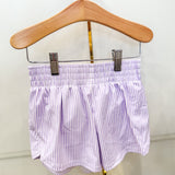 Lavender Striped Steph Shorts