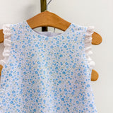 May Flowers Bloomer Set W/ Lace