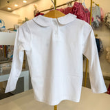 White Collared Shirt