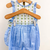 Sage Green Lucy Bloomer Set Wildflower Whispers