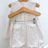 Kyle Pink Flower Bloomer Set Sweet On Summer