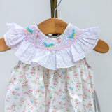 Ellis Pink Flower Bubble Songbird Garden