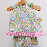 Abby Sunflower Bloomer Set