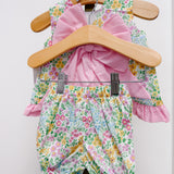 Abby Sunflower Bloomer Set