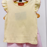 Remi Skort Set - Yellow & Pink