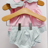 Lila Bloomer Set - Pink & Green