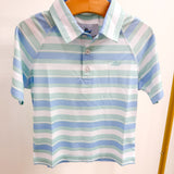 Performance Polo - Blue Bell/Dusty Aqua