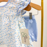 Bonnie Blue Floral Set