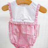 Blair Pink Gingham Bubble