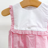 Blair Pink Gingham Bubble