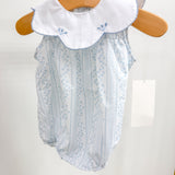 Aria Blue Scalloped Bubble