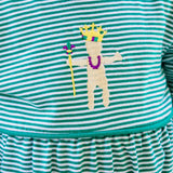 King Cake Baby Romper