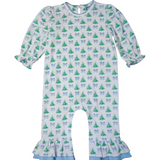 Christmas Tree & Bow Romper