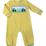 Harvest Time Smocked Boys Romper