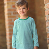 Graham LS Shirt - Green Stripe