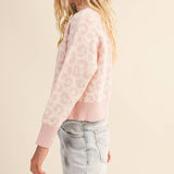 Pink Leopard Sweater