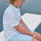 Sherbet Stripe Swim Trunk