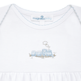 Choo Choo Train Gathered Gown