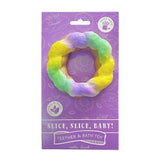 Teether & Bath Toy: Slice, Slice, Baby King Cake