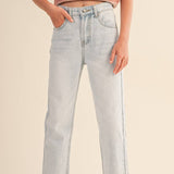Light Denim Tween Straight Leg Jeans