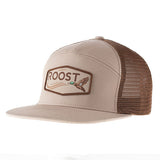 Roost 7 Panel Duck Logo Patch Hat