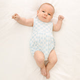 Little Crawlers Print Bubble- Light Blue