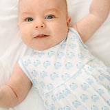 Little Crawlers Print Bubble- Light Blue