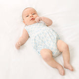 Little Crawlers Print Bubble- Light Blue
