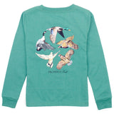 Flock LS Teal (Properly Tied)