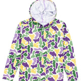 Boys Sportsman Performance Hoodie Mardi Gras Camo
