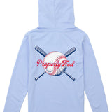 Boys Shade Performance Hoodie Play Ball Light Blue