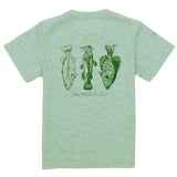 Boys Portland Pocket Tee SS Fisherman's Paradise Sage