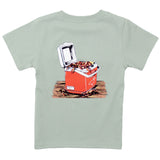 Boys Crawfish Cooler SS Chrome Grey