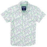 Boys Shordees Summer Shirt Sage Camo