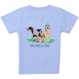 Boys Diamond Dogs SS Light Blue